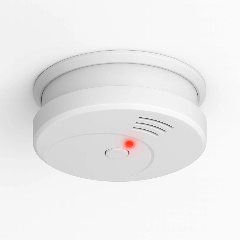 Rilevatore di fumo fotoelettrico con batteria 9V, 20 pz, Allarme Incendio 85dB, senza filo, DIN EN 14604