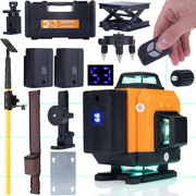 Livella Laser Rosfix Orange Tiger ROT16L – 16 Linee, Autolivellante, IP54 | Precisione 0,2 mm/10 m