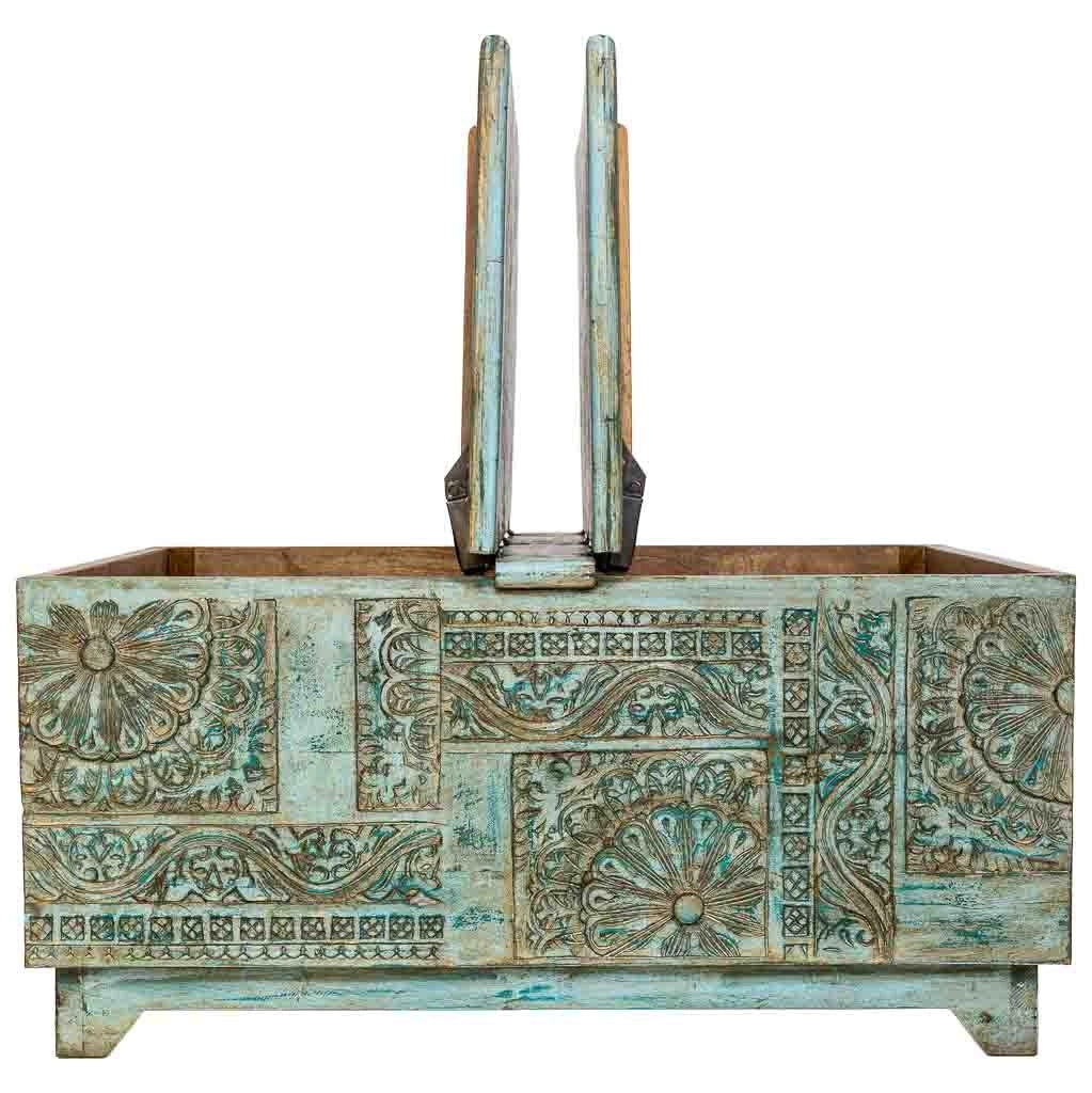 Tavolino in legno Verde 100x100x47h cm