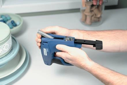 Rapid 5001497 BTX10 Pinzatrice Batteria Ioni di Litio 4-10 mm Impugnatura Ergonomica colore Blu