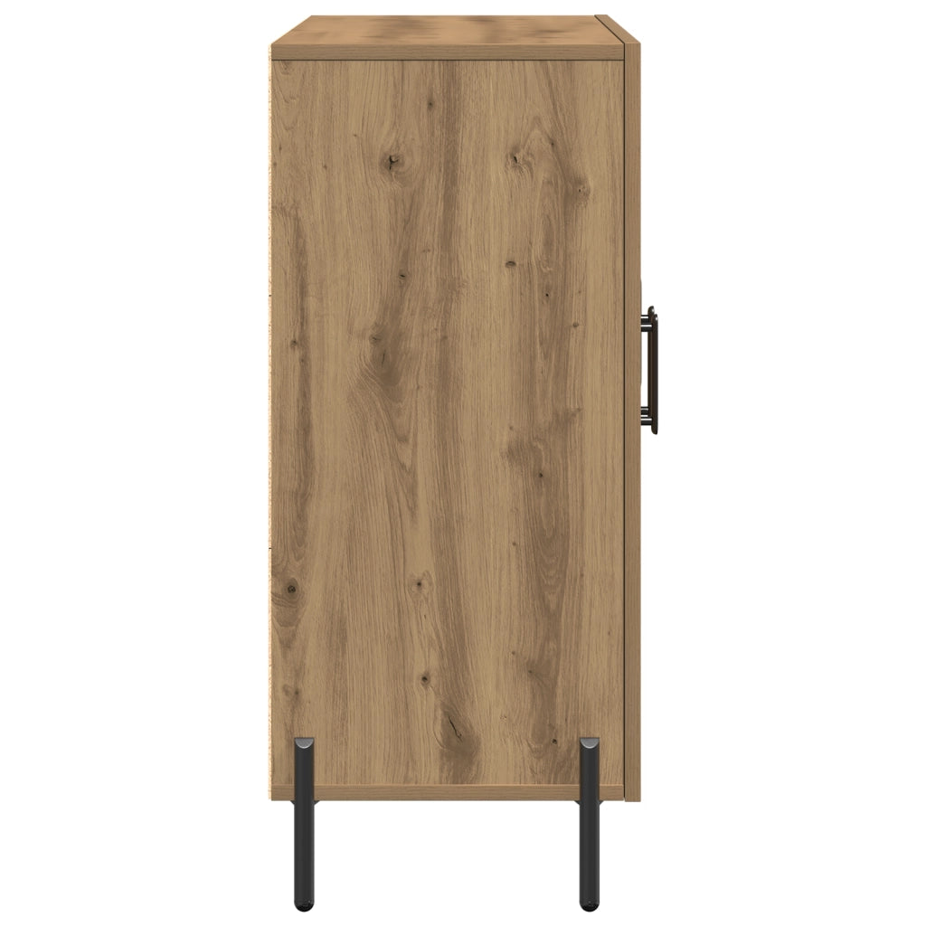Credenza Artisan in Rovere 90x34x80 cm Legno Ingenerizzato