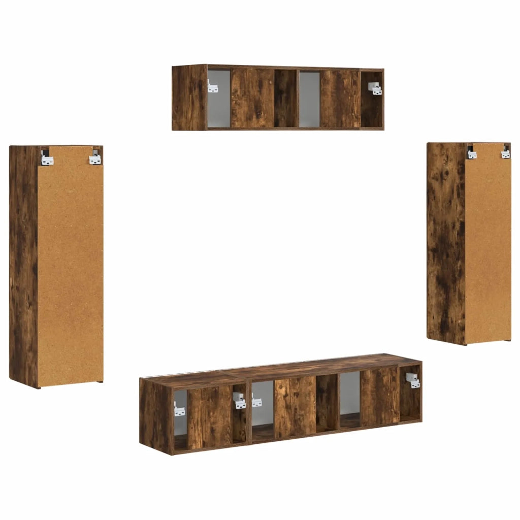 Mobile TV 5 pcs Rovere fumé
