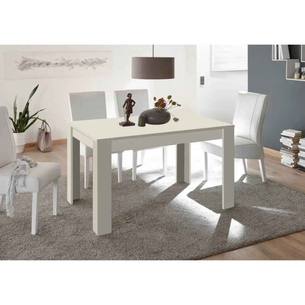 Tavolo da pranzo allungabile SCENA – Colore cachemire