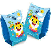 Trade Shop - Braccioli Gonfiabili Baby Shark Mare Piscina Nuoto Per Bambini Manicotti 25x15cm -