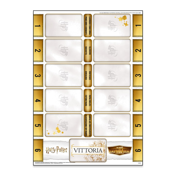 TOP TRUMPS - BATTLE MAT - HARRY POTTER