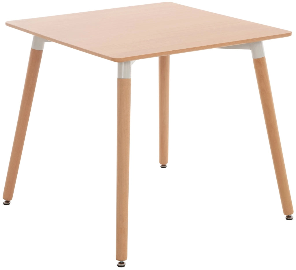 Tavolo Quadrato da Cucina Viborg natura,80 cm