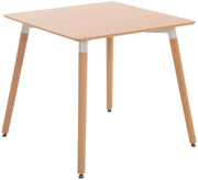 Tavolo Quadrato da Cucina Viborg natura,80 cm