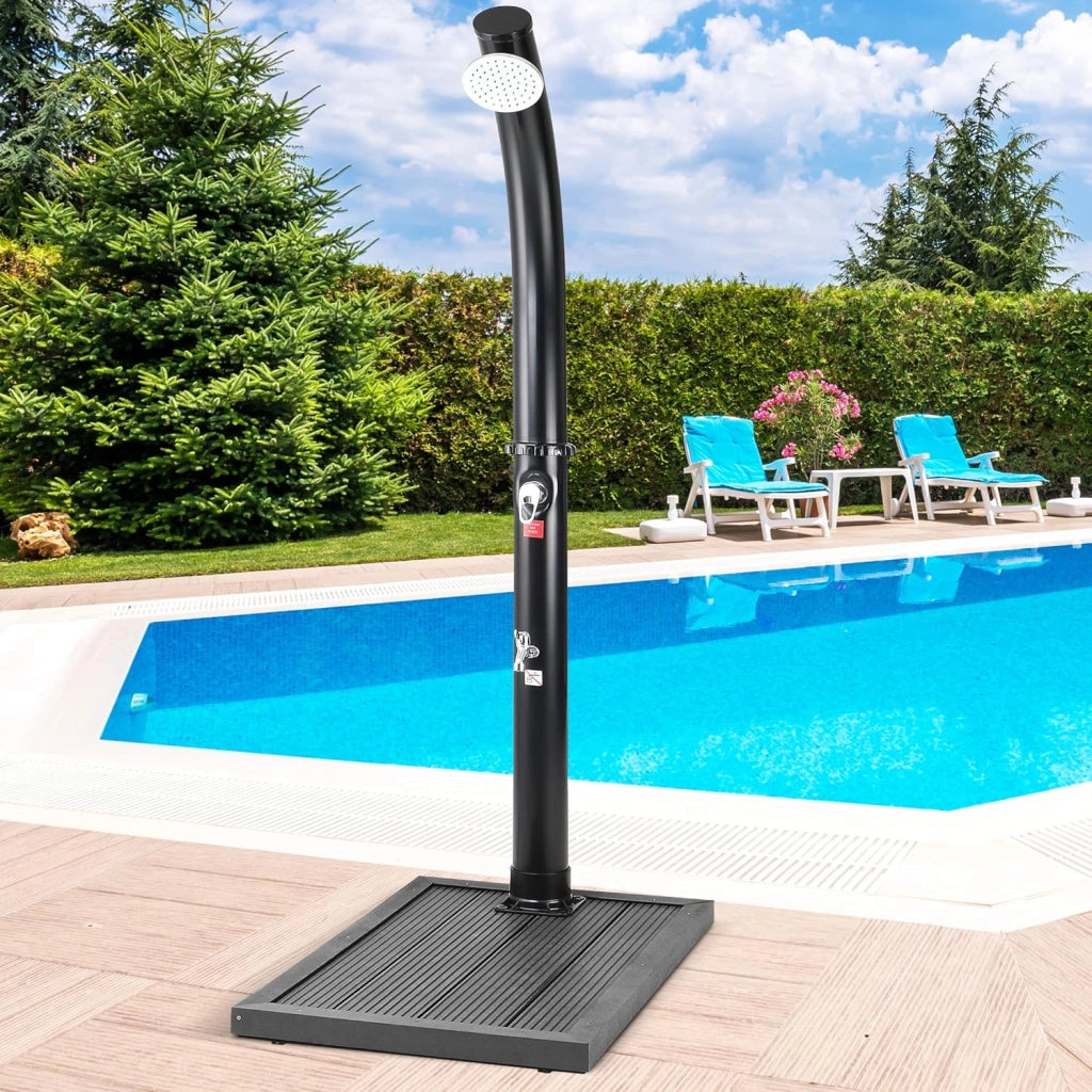 Pedana Elemento per Pavimento Base Doccia Solare Scaletta Piscina 101x63x5,5cm Fino a 300kg