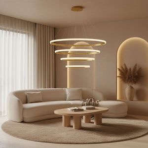 Lampada A Sospensione Lhj009-cp4 Gold