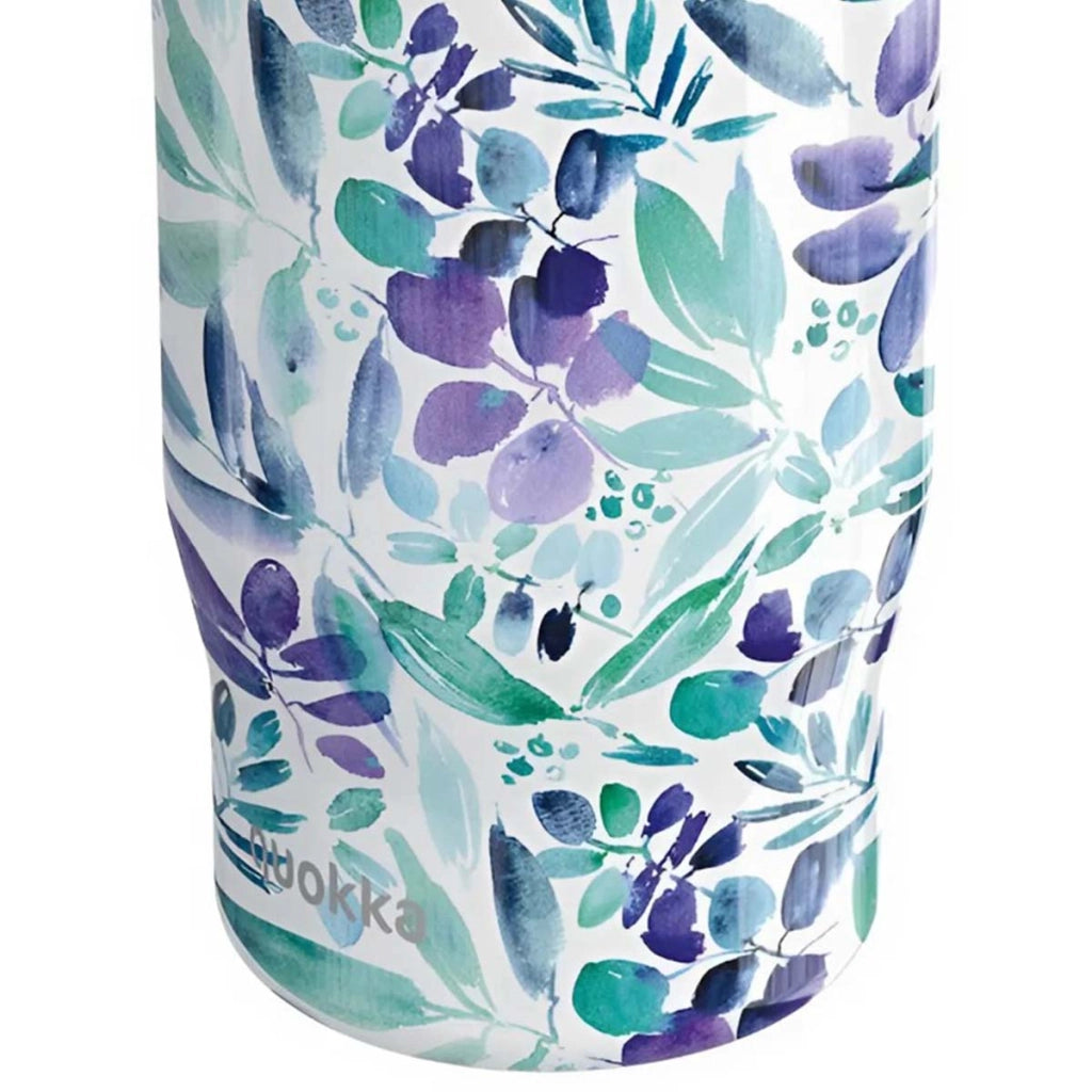 Bottiglia Termica 720ml Modello Mist con Cannuccia Integrata Viola Quokka