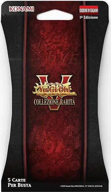 Yu-Gi-Oh Collezione Rarita V Blister 1 Pack, Lingua italiana, Konami, Eta 6+