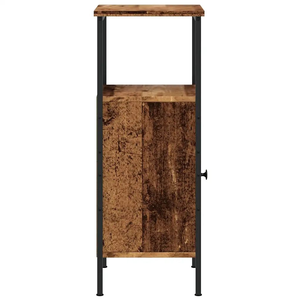 vidaXL Comodini Legno Antico 2 pz 41x31x80 cm in Legno Multistrato