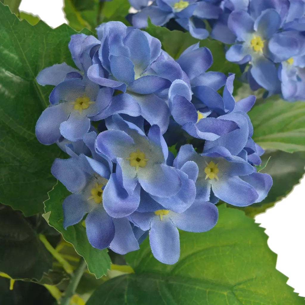 Ortensia Artificiale con Vaso 60 cm Blu CFW6292661