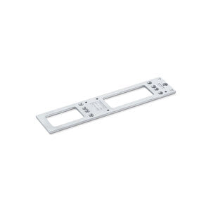 GEZE PIASTRA DI MONTAGGIO P/TS4000-5000 ARGENTO- 1,0 pz