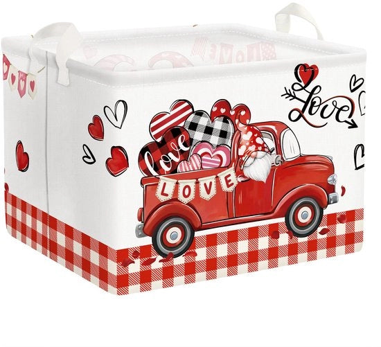 Opbagger con Maniglione per Giocattoli e Abbigliamento - Edizione di San Valentino
