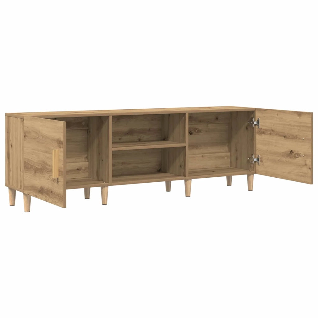 Mobile TV rovere artigianale 150 x 30 x 50 cm Legno multistrato 862796