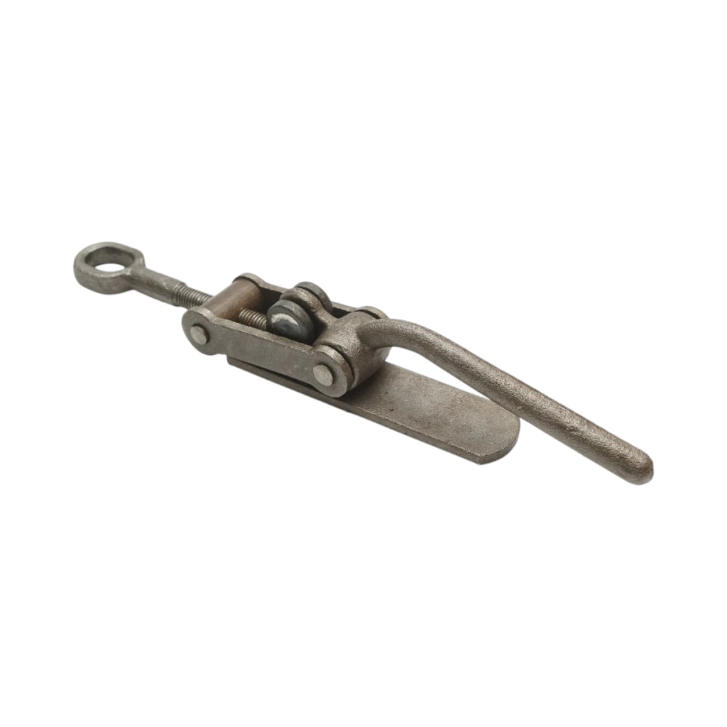Chiudiporta per rimorchio regolabile con leva 150x115x47mm