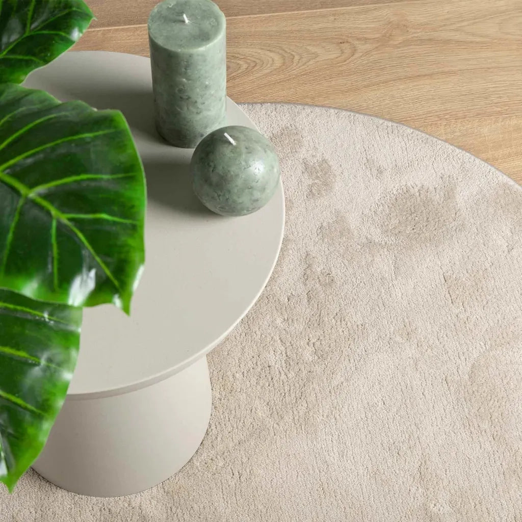 Tappeti per area HUARTE Beige 80 x 150 cm Poliestere 4103712
