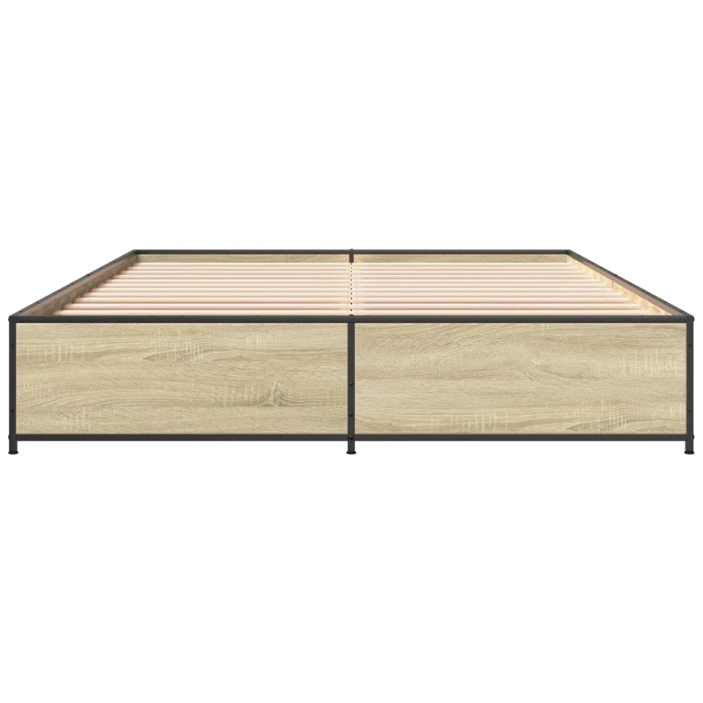 Giroletto Rovere Sonoma 120x200 cm in Legno Multistrato Metallo 3279848