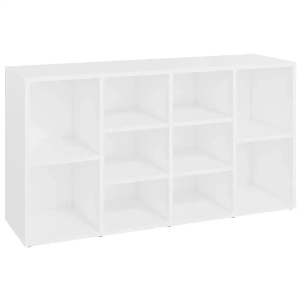 Scarpiera con Panchina Bianco 103x30x55 cm in Multistrato 803290