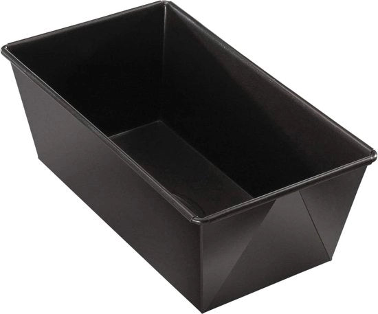 Muffiniera da Cottura 20 cm King Card - Smalto Antigrippaggio di Alta Qualità Muffiniera Angolare Nera