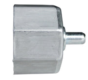 CALOTTA ACCIAIO PER RULLO OTTAGONALE DA 60 MM- BOLIS ITALIA- 20,0 pz