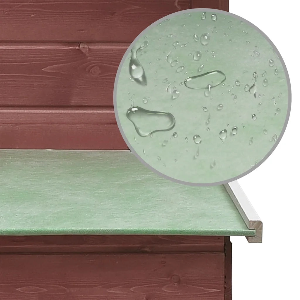 Pollaio Moca 170x81x110 cm in Legno Massello di Pino e Abete 170862