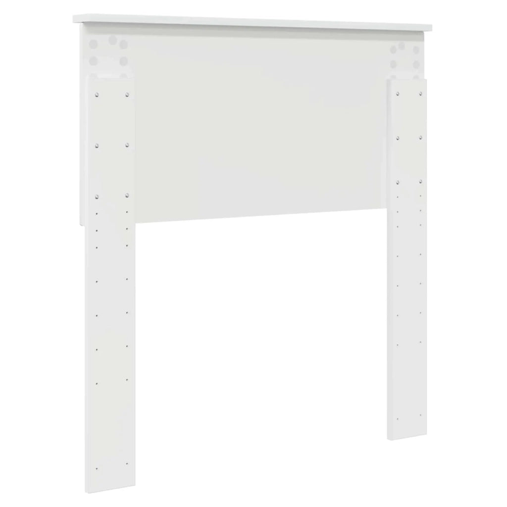 Testiera Bianco Lucido Legno multistrato