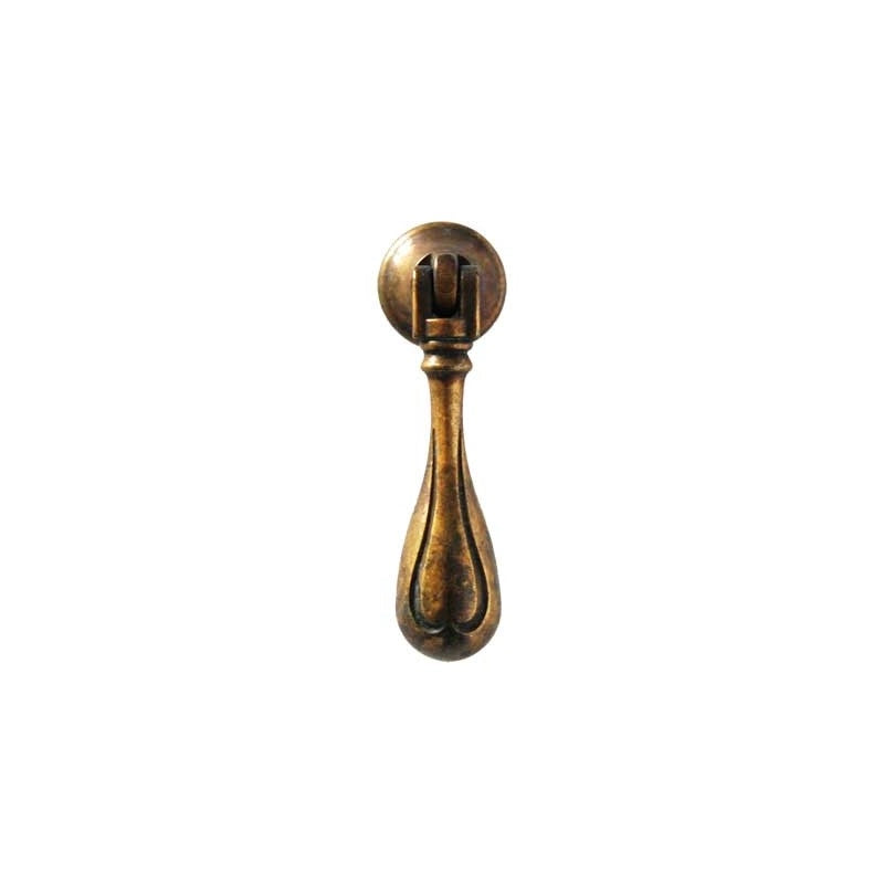 PENDENTE PER MOBILI '5060' 20x67 mm - Patinato antico - GIUSTI
