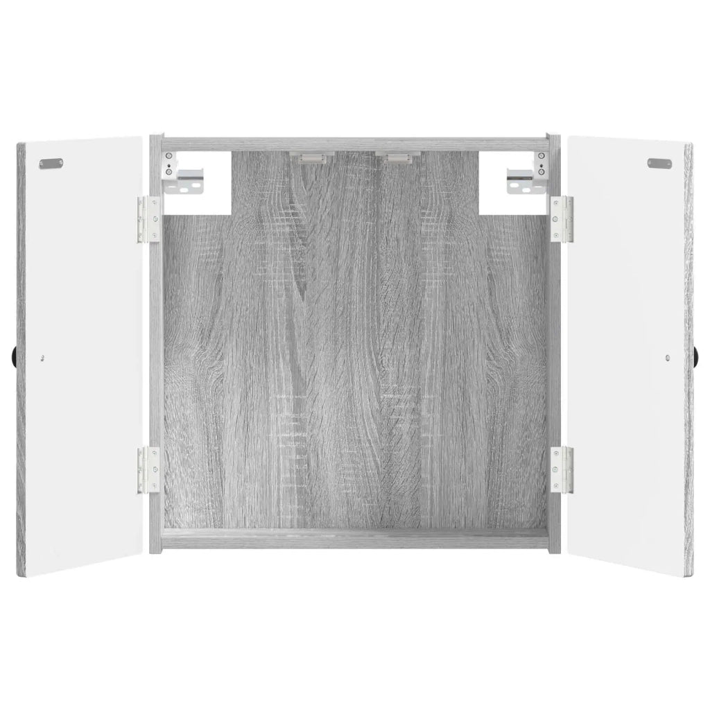 Armadio per Dartboard EDE Sonoma grigio 52,5 x 10,5 x 53,5 cm 896011