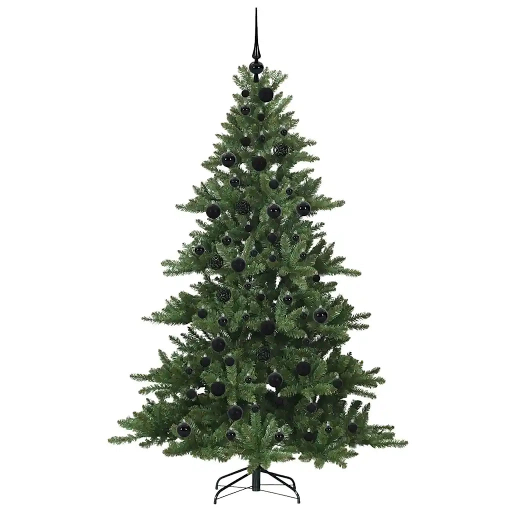 Albero di Natale Artificiale con Rami Pieghevoli Verde 180 cm 3397667