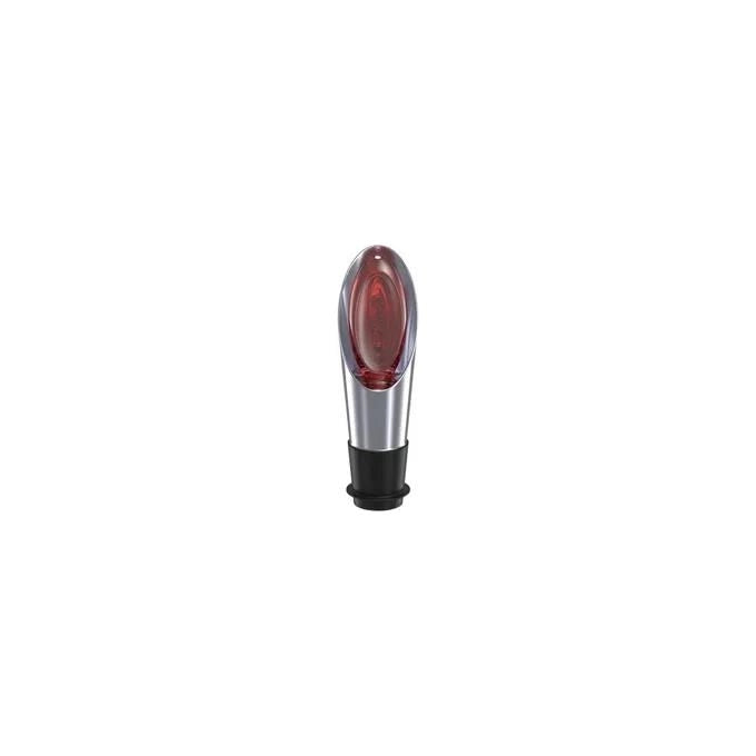 Tescoma 695438 tappo per bottiglie e decanter Nero, Rosso, Acciaio inox