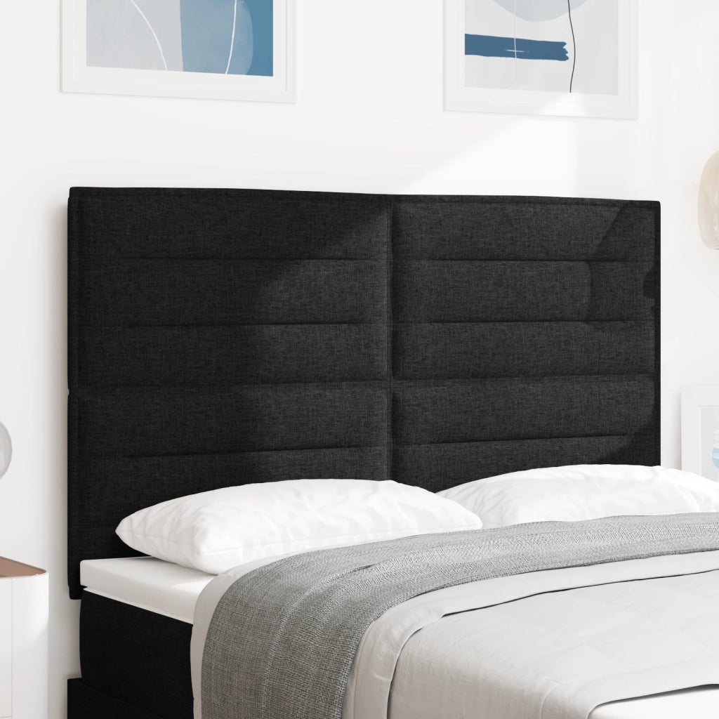 Testata LED Design a Linee Nera 80 cm Tessuto