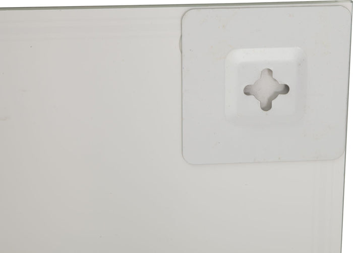 Lavagna in Vetro con Pennarello Flower 50x1x50 cm Vetro