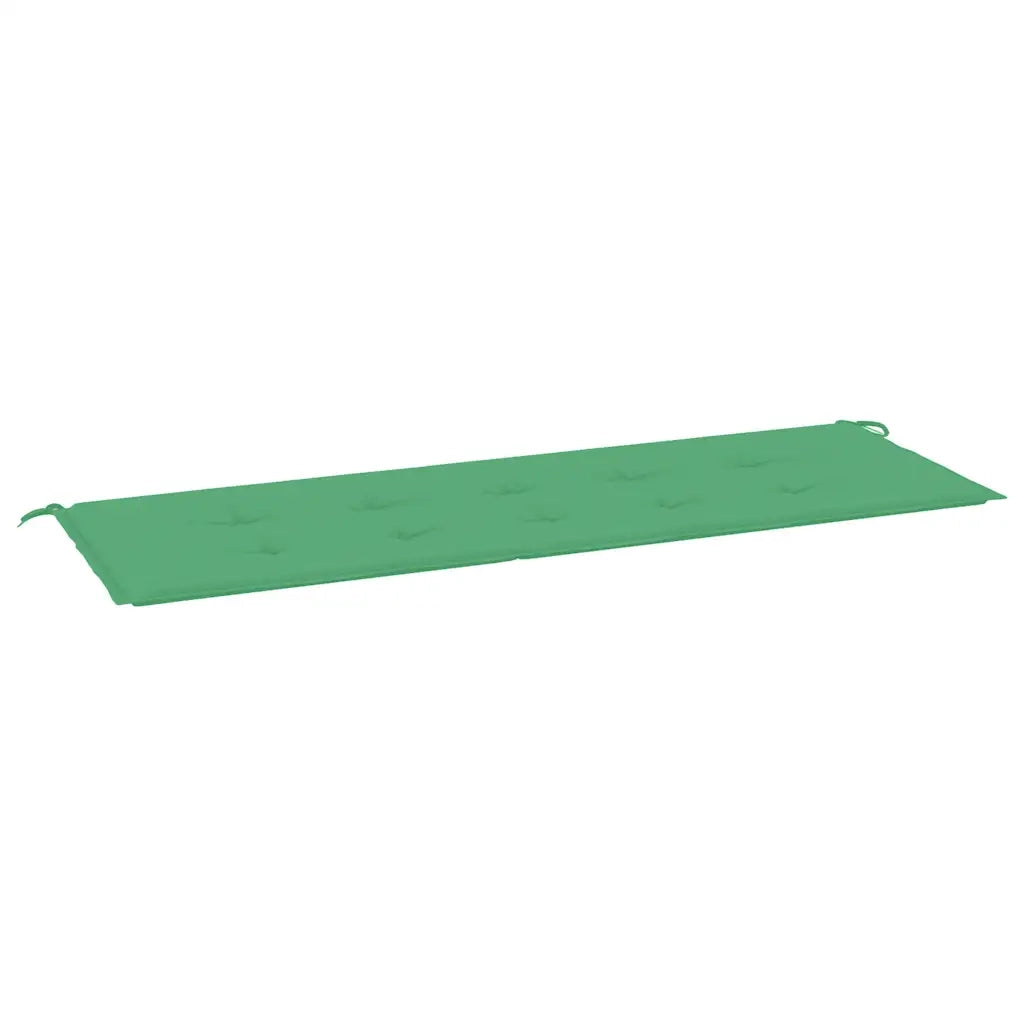 Cuscino per Panca-Cuscini per panchina Verde 150x50x3 cm in Tessuto Oxford