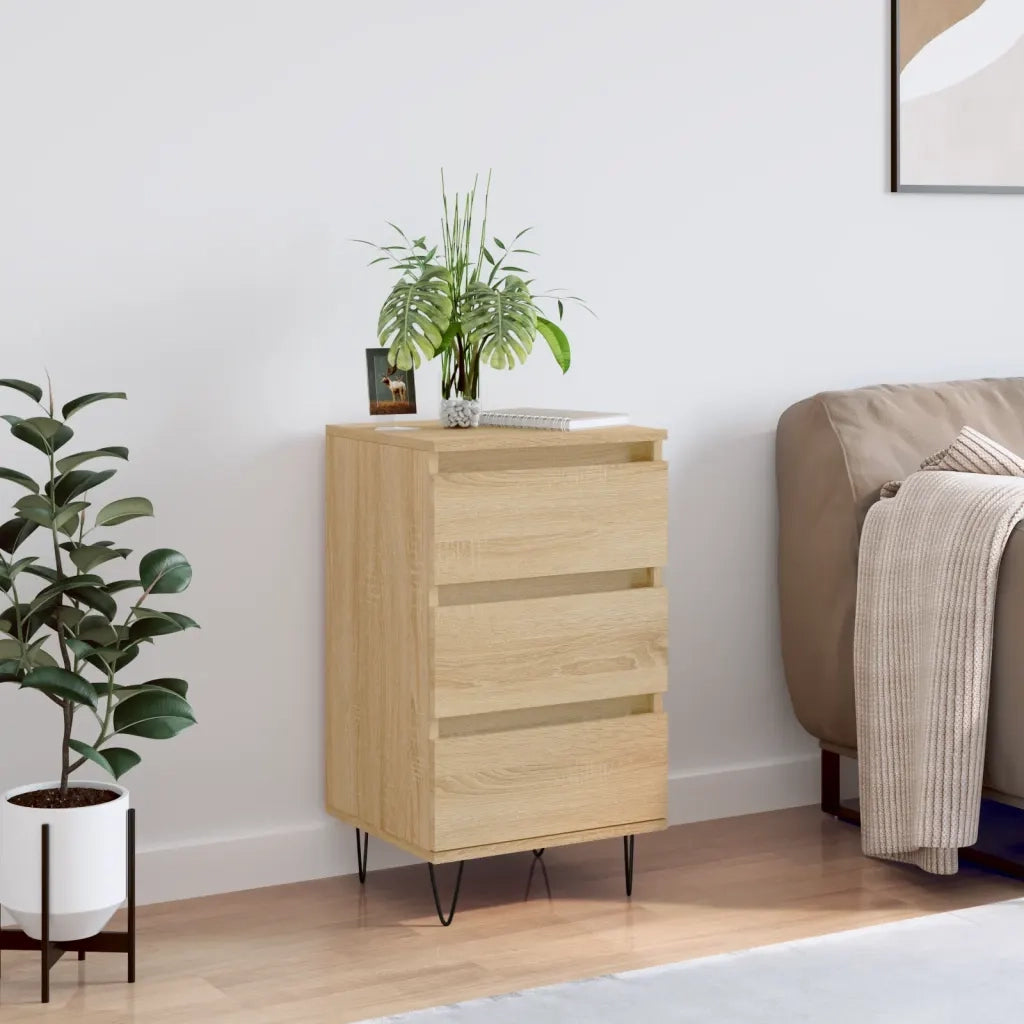Credenza-Buffet-Armadio da cucina Rovere Sonoma 40x35x70 cm in Legno Multistrato 872900