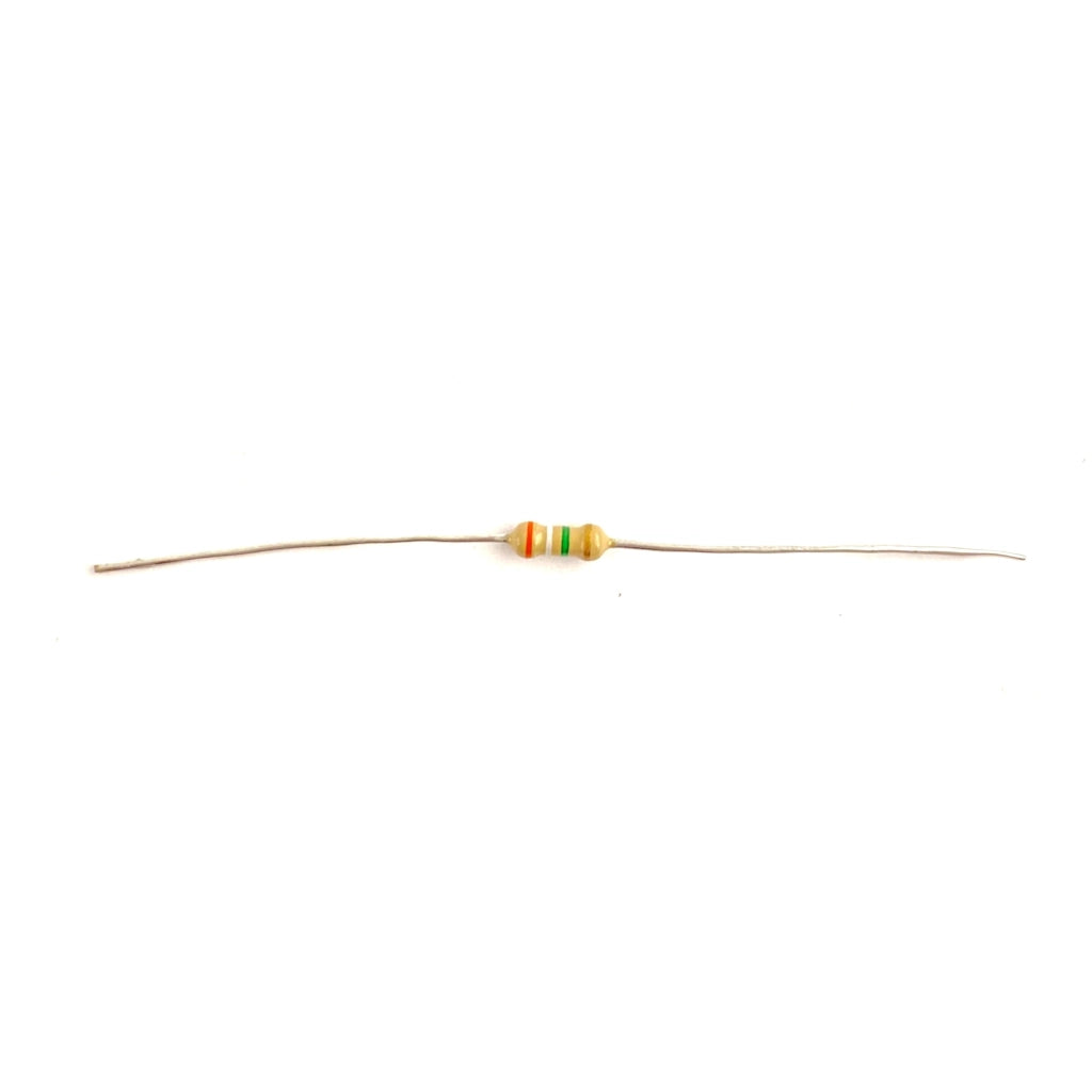 Resistore 1/4 di watt pasta di carbone 3,9M  +-5% Aleyay