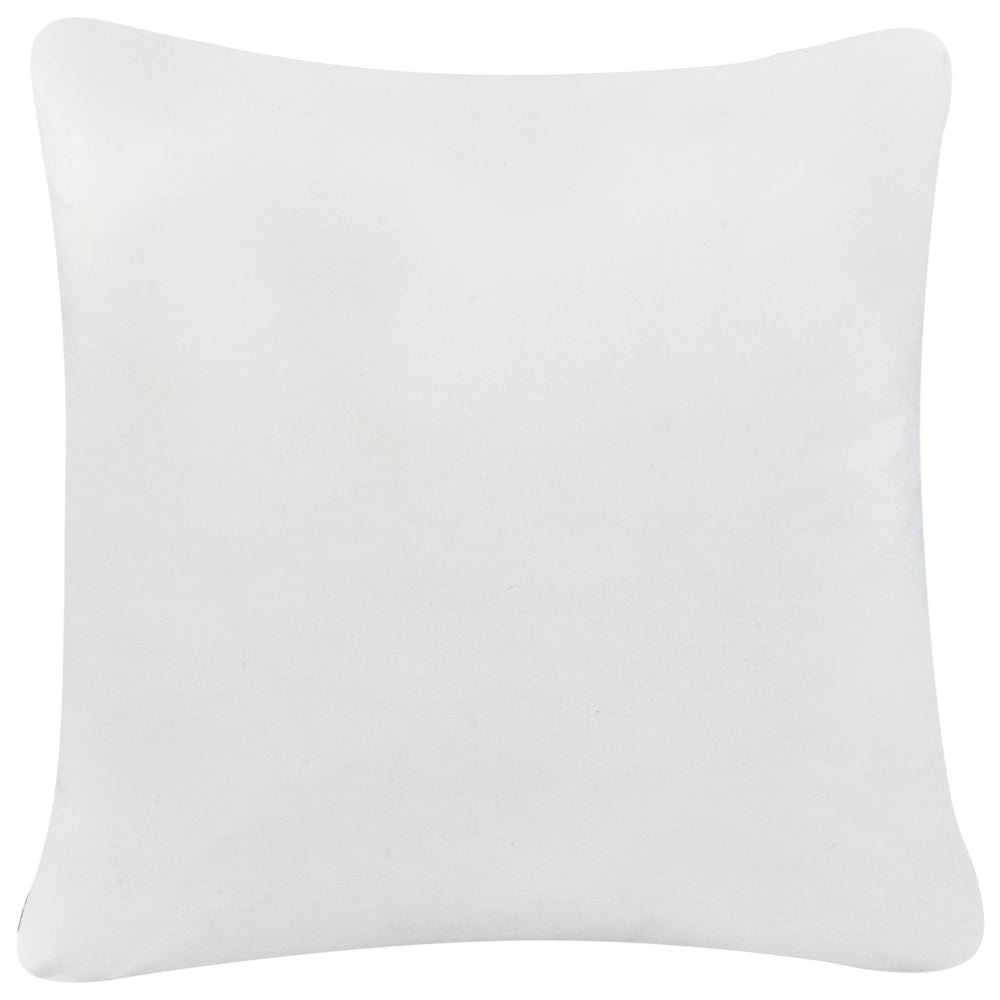 Set di 2 cuscini da giardino per esterni con motivo 45 x 45 cm viola Accessorio da giardino