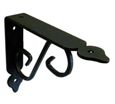 Vigor-Blinky Mensole Extra-Strong Pesanti Nero 2 Pezzi 23x17.5mm