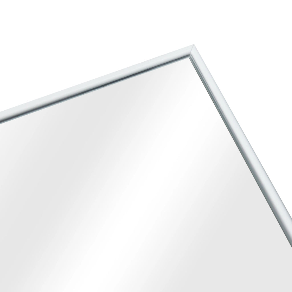 Specchio da Terra 'Barletta' a Figura Intera 150 x 35 cm Cornice Bianca [en.casa]