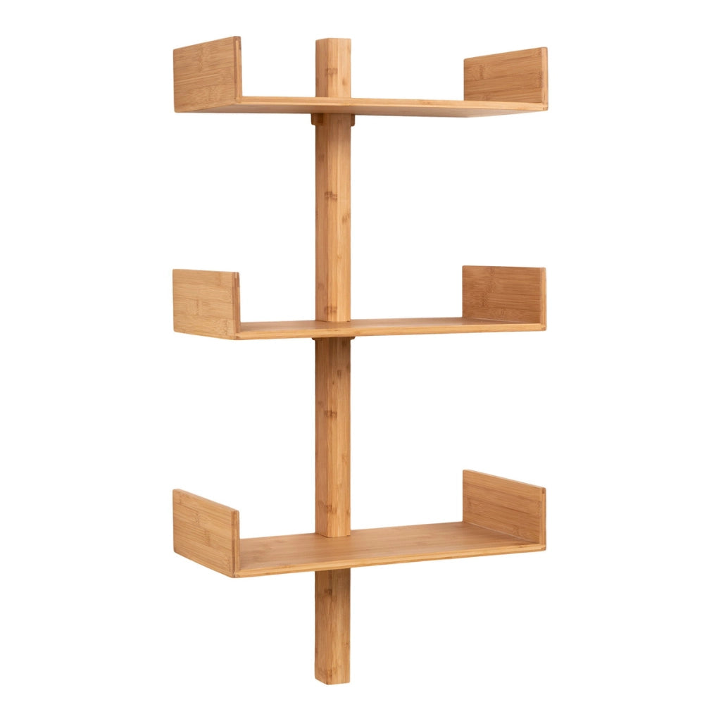 Mensola Villa, Marrone, Bamboo, 25x50x102 cm