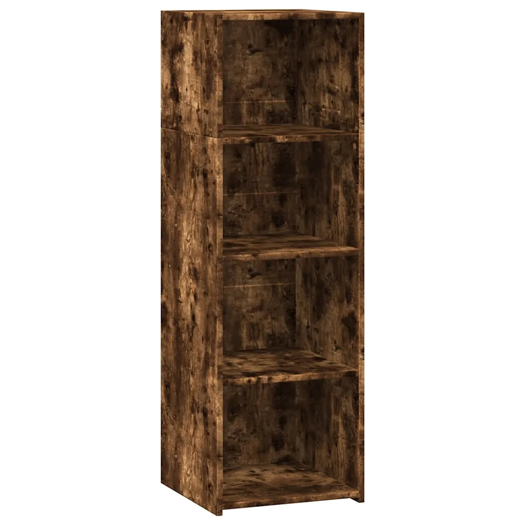 Credenza-Buffet-Armadio da cucina Rovere Fumo 40x41x124cm in Legno Multistrato