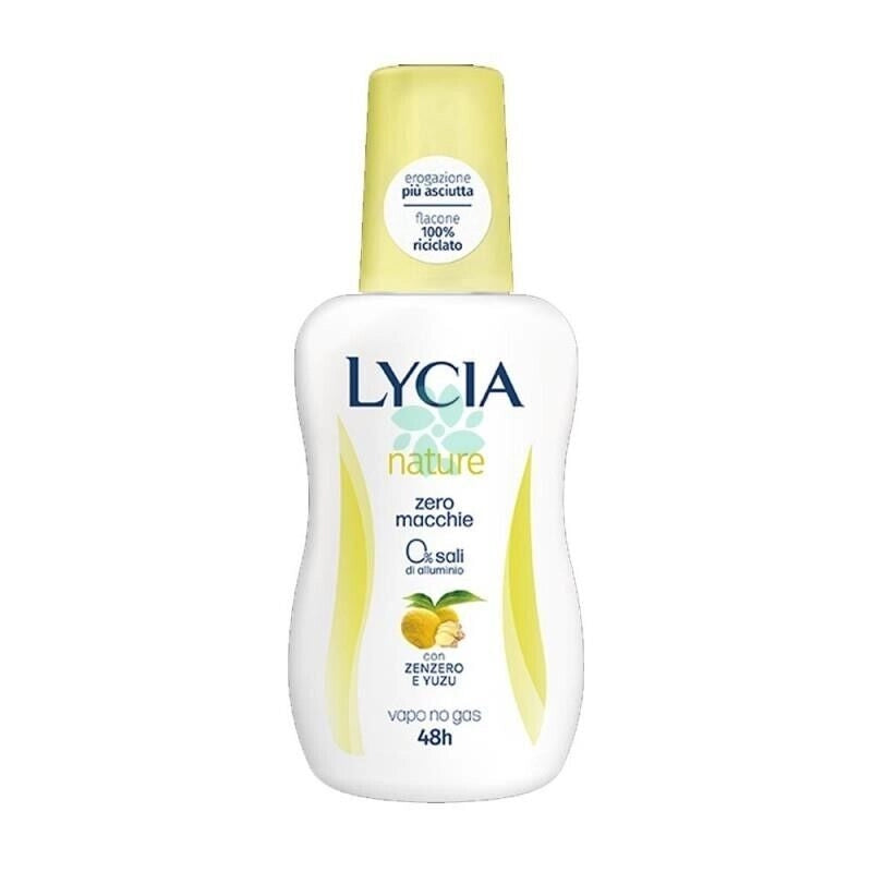 LYCIA DEODORANTE VAPO IN FORMATO DA 75 ML FRESH ZENZERO