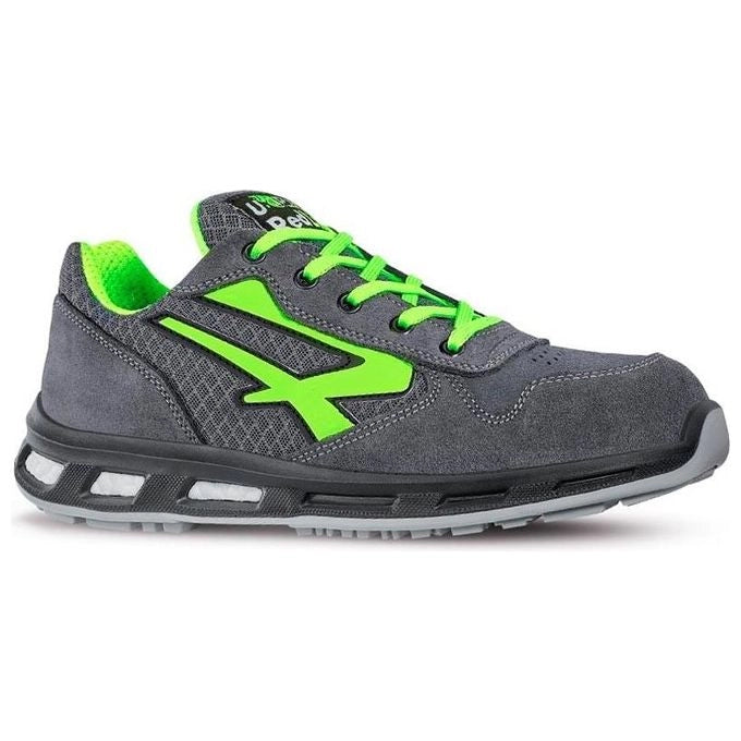 U-Power RL20036 Red Lion Point Scarpe Antinfortunistiche Basse S1P SRC ESD Puntale Alluminio Taglia 37 colore Grigio Verde