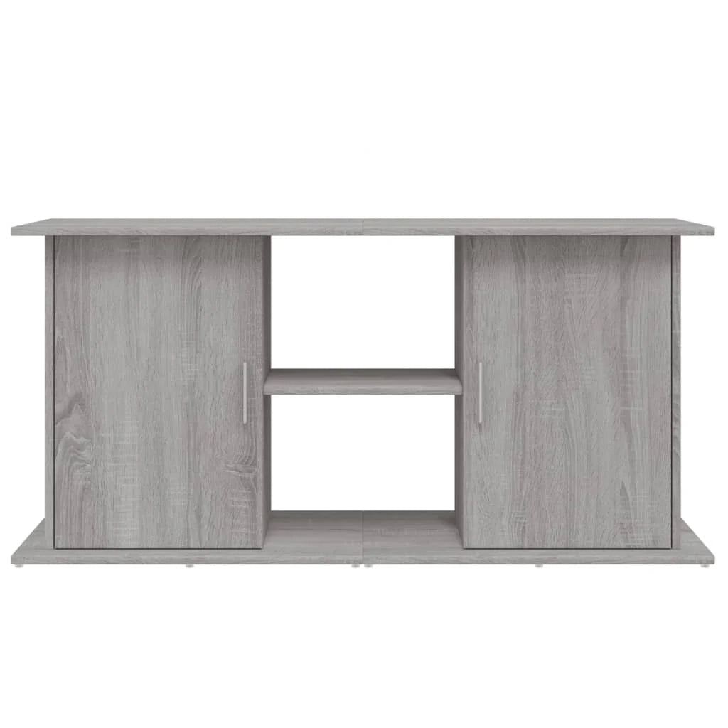 Base di supporto per mobiletto acquario stile Sonoma 121 x 41 x 58 cm legno ingegnerizzato grigio 02_0045087