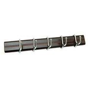 APPENDITUTTO ADESIVO MINI - ALLUMINIO GANCI POSTI 5 CM 25 NOCE CROMO LUCIDO- 5 pezzi