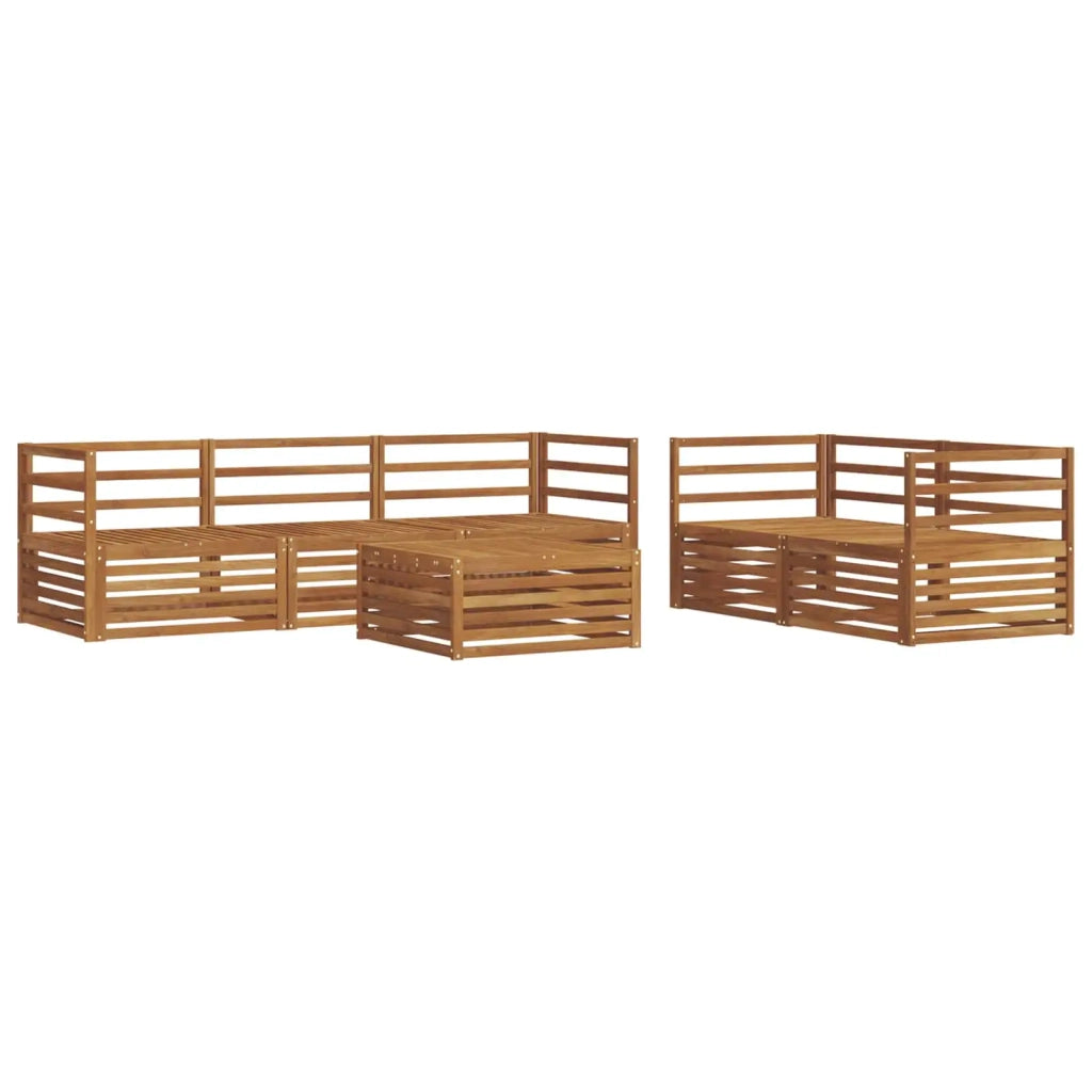 Set di divani da esterno 6 pcs Naturale 3372999