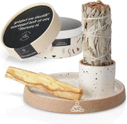Scaletta di alta qualità per stuzzicadenti di incenso - Palo Santo - Salvia bianca - Scaletta per stuzzicadenti - Palo Santo e salvia non inclusi