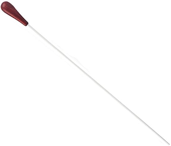 Batone da Direttore in Legno - Manico di Legno - Duraturo - Adatto per Principianti/Professionisti - Progettazione Comoda - Batone da Direttore