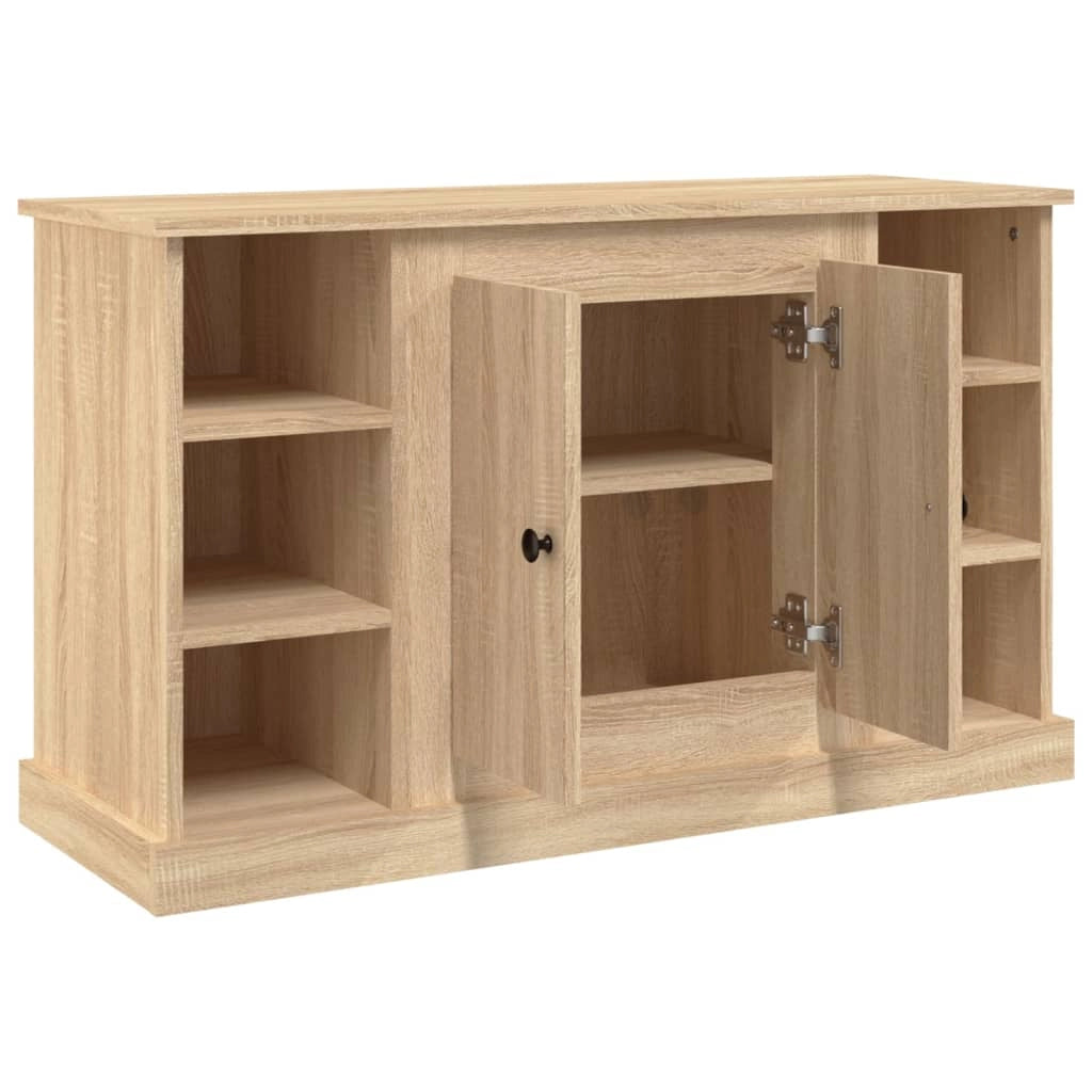Buffet credenza cassettiera armadio mobile contenitore organizer cucina soggiorno rovere Sonoma 100 x 35,5 x 60 cm legno ingegnerizzato marrone 02_0031457